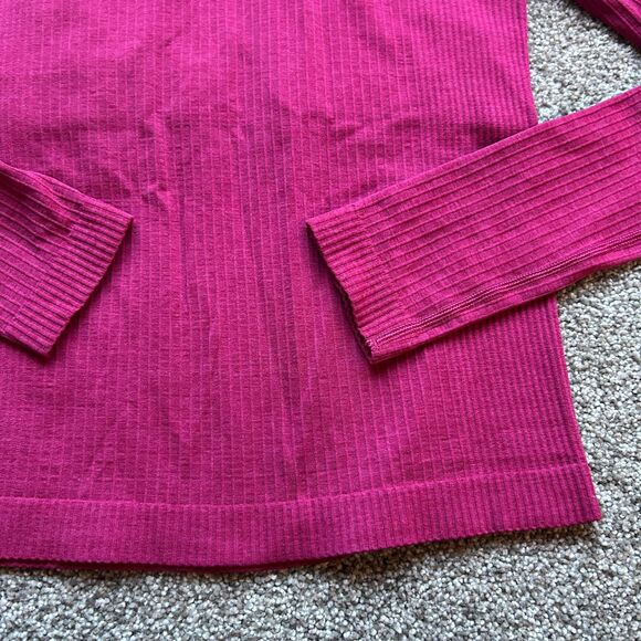 LULULEMON EBB TO STREET WAIST-LENGTH LONG-SLEEVE SHIRT SIZE 6 - Picture 4 of 5
